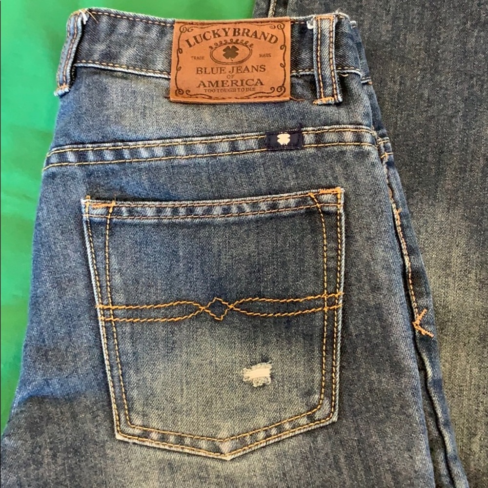 Lucky brand Billy Straight jeans sz 14 boys